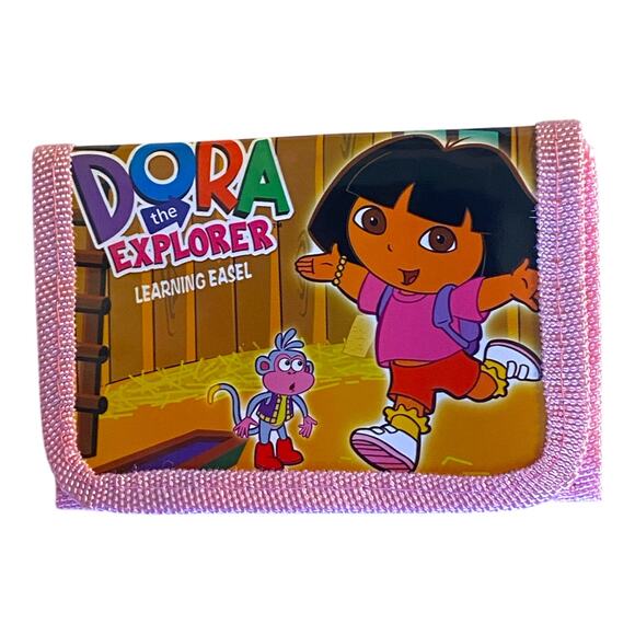 Dora the Explorer Wallet – Kids Travel Purse or Activity Case, Gift for Toddler - Picture 1 of 3